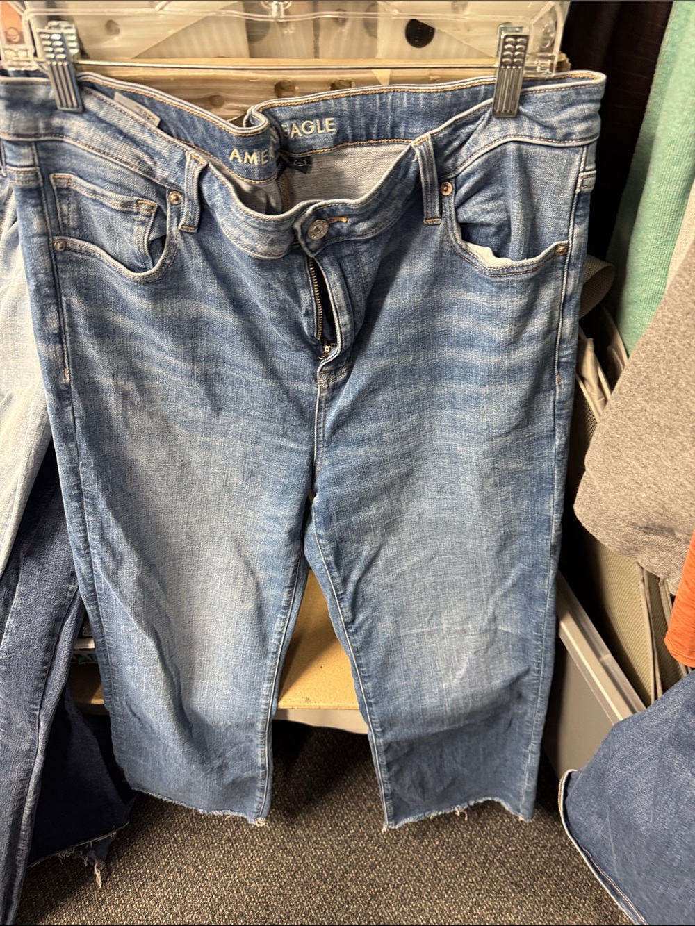 American eagle boot crop jeans size 16 // 092625